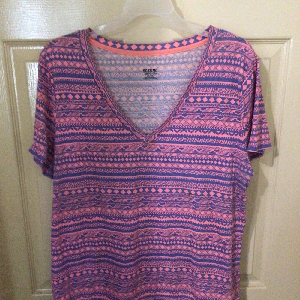 Purple and pink shirt